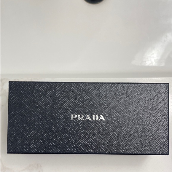 Prada Gold Frames with Dark Green Lenses - Picture 5 of 6